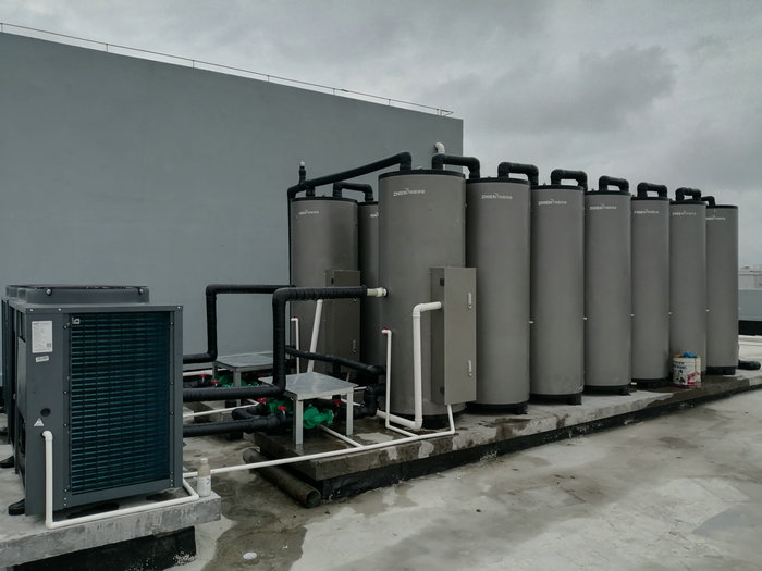 浙江嘉兴平湖乍浦丰树嘉兴物流园热水工程