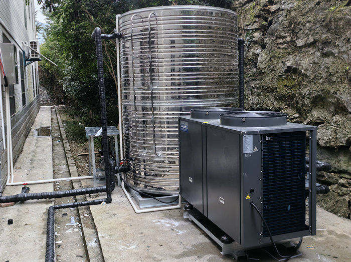 湖北黄冈一中学热水项目